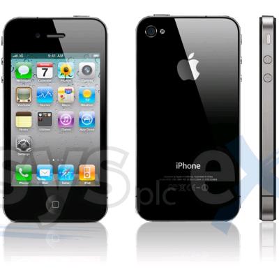 APPLE IPHONE 4G-32GB BLACK  FACTORY UNLOCKED PHONE